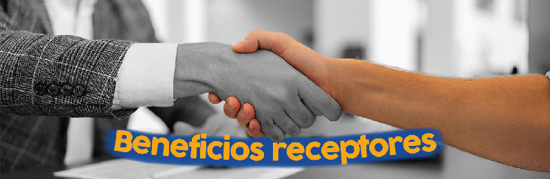 Beneficios para receptores de boletas de terceros